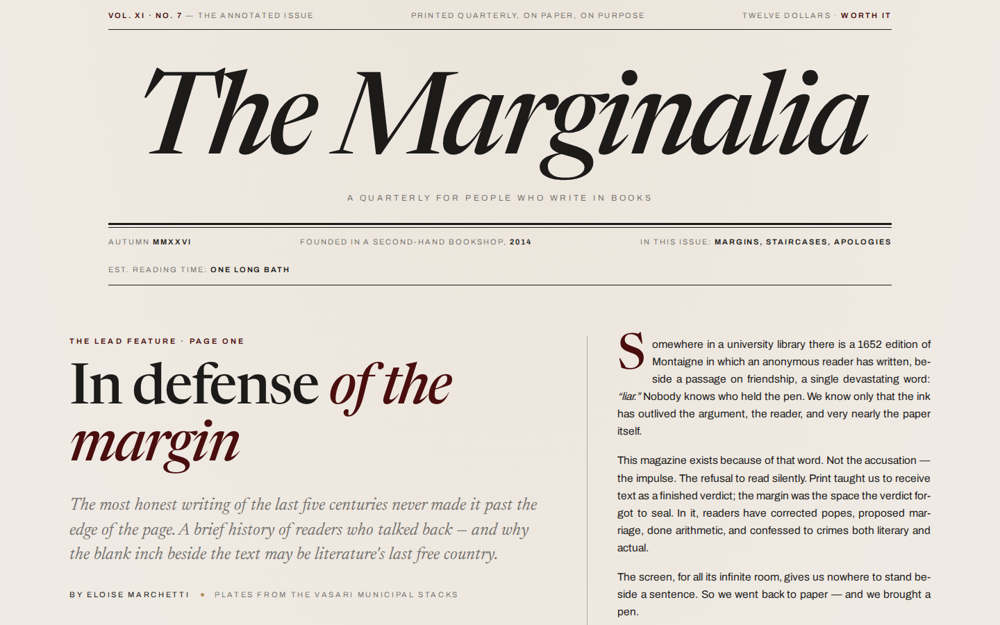 Proofing pass one screenshot